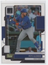 2022 DONRUSS CLEARLY BASEBALL Pete Alonso New York Mets #41 R24