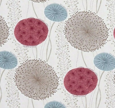HARLEKIN GARDINENSTOFF DESIGN Gardenia 3,5 METER TERRAKOTTA / ENTENEI / NEUTRAL