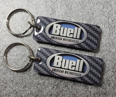 Buell Blast Firebolt XB Lightning Motorcycle Key Chains 2 pack