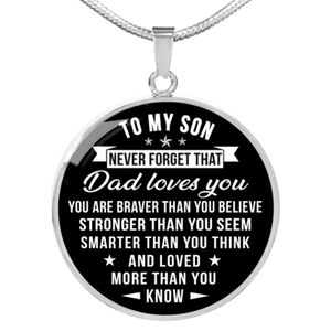 father son pendant