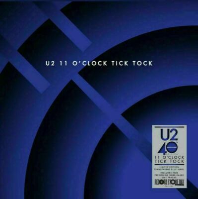 U2 - 11 O'Clock Tick Tock /  RSD 2020 LP / Transparent Blue Vinyl