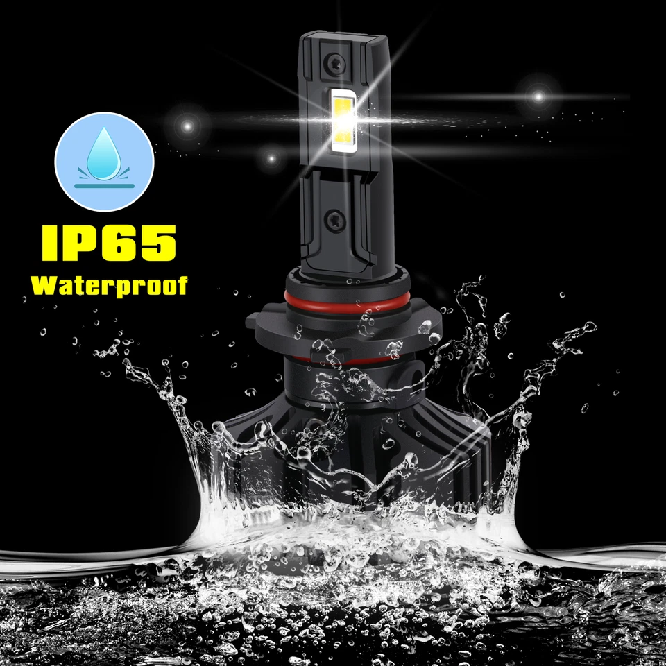 Alla Lighting LED High Low Beam Headlight Bulb Light Kit for NISSAN, Xenon White - Image 4 of 4