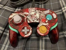 Custom Xenoblade Mythra Nintendo Painte GameCube Controller Hikari