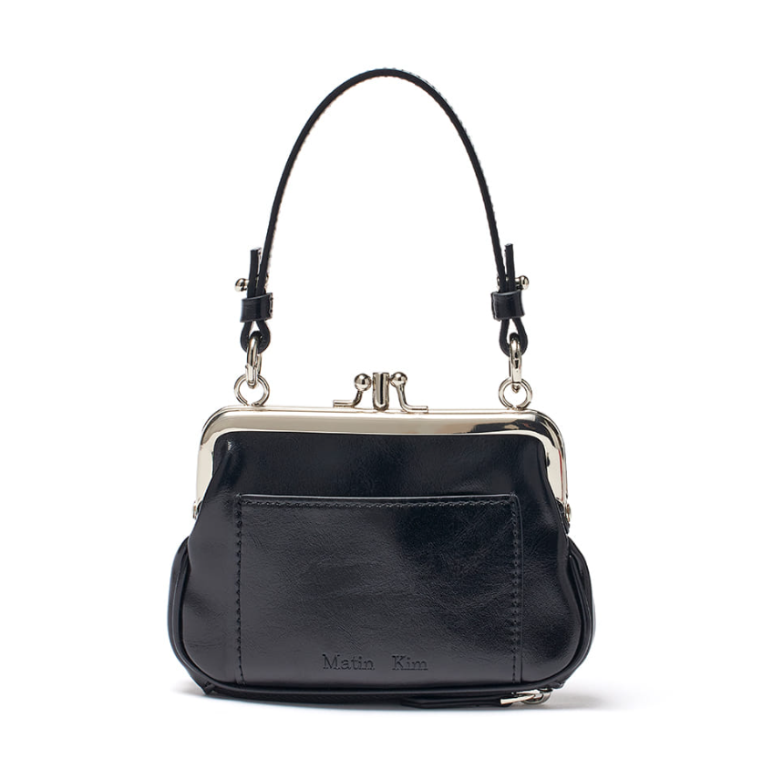 Matin Kim☆FRAME MINI WALLET BAG MATIN KIM】 FRAME MINI WALLET BAG IN BLACK (Matin Kim