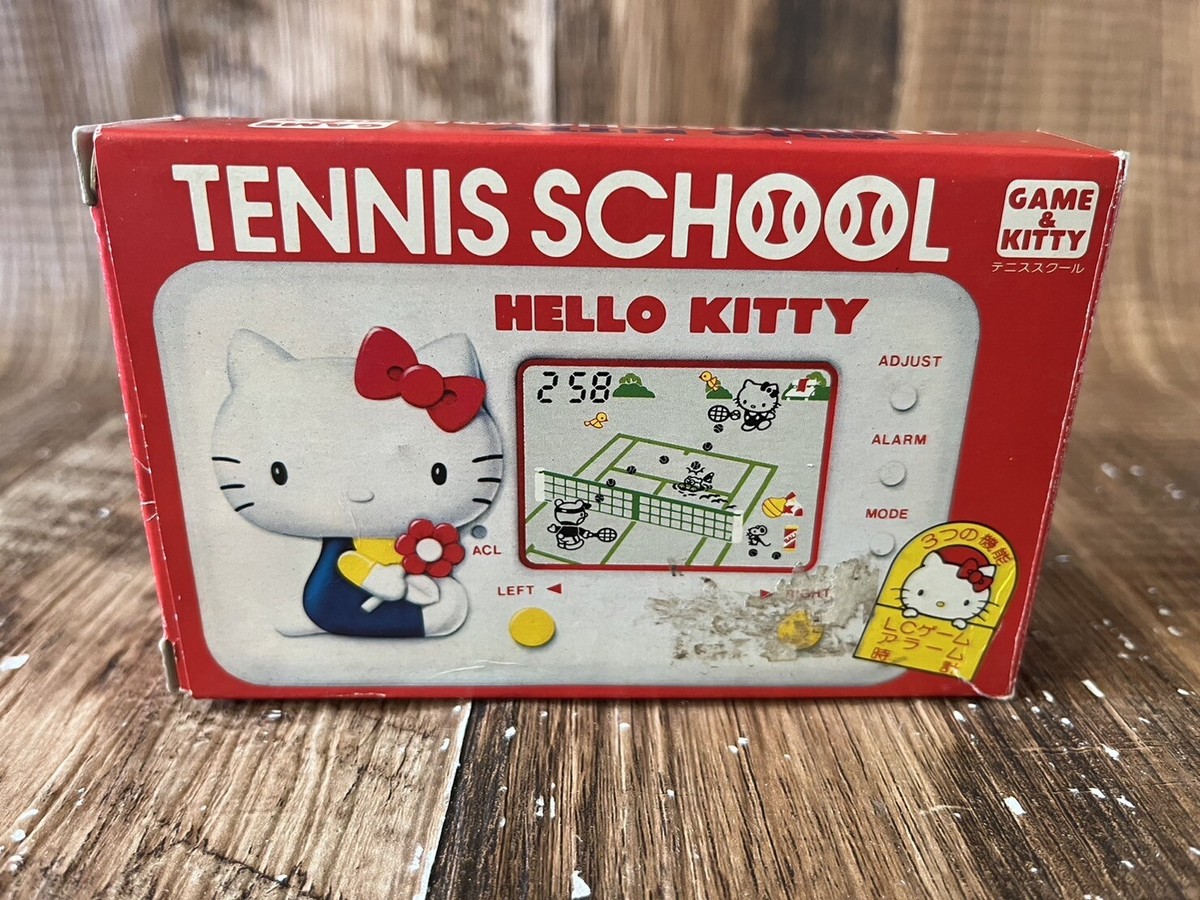 HELLO KITTY TENNIS SCHOOL TOMY Sanrio LSI LCD Handheld | eBay