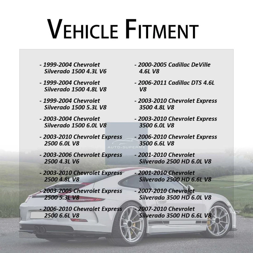 Pernos de pinza de freno delanteros 4x para Chevrolet Silverado 3500 6,6 L 2001-2006 Foto 2 de 4