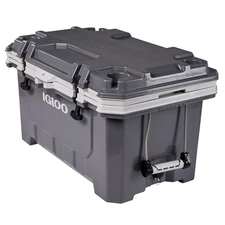 Igloo IMX 70-quart Cooler, Ice Chest, Injection Molded, Heavy Duty, Gray, NEW