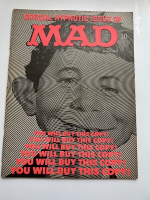 MAD Magazine Dec 1965 Issue No 99 Horror Movie Hypnotic The Virginian Western TV