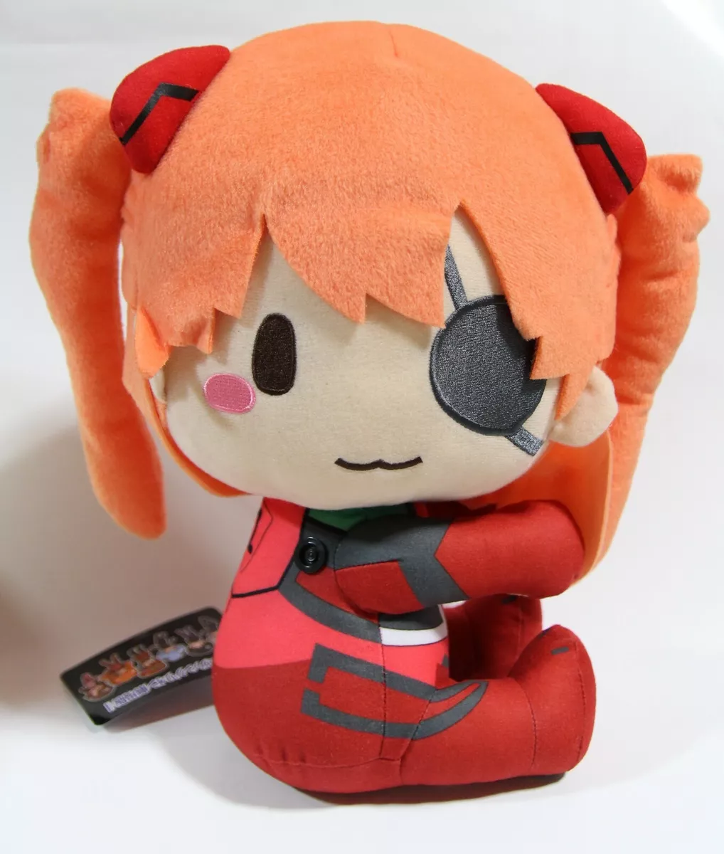 Shin Evangelion Asuka Langley feat. March 8th Plush Doll Mascot
