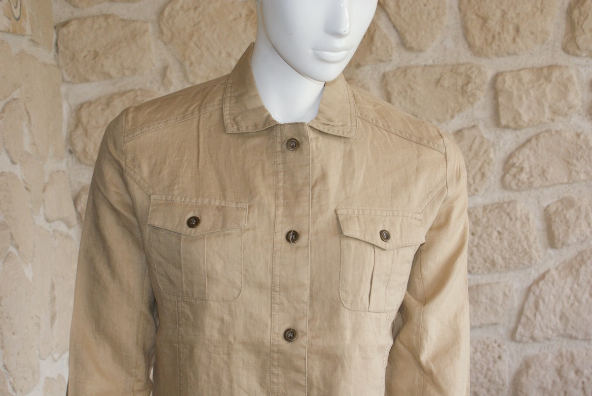 Manteau Terry Lane En Laine Mélangée, Couleur Blanc - Taille S/M - Neuf Avec étiquettes (valeur 129€)