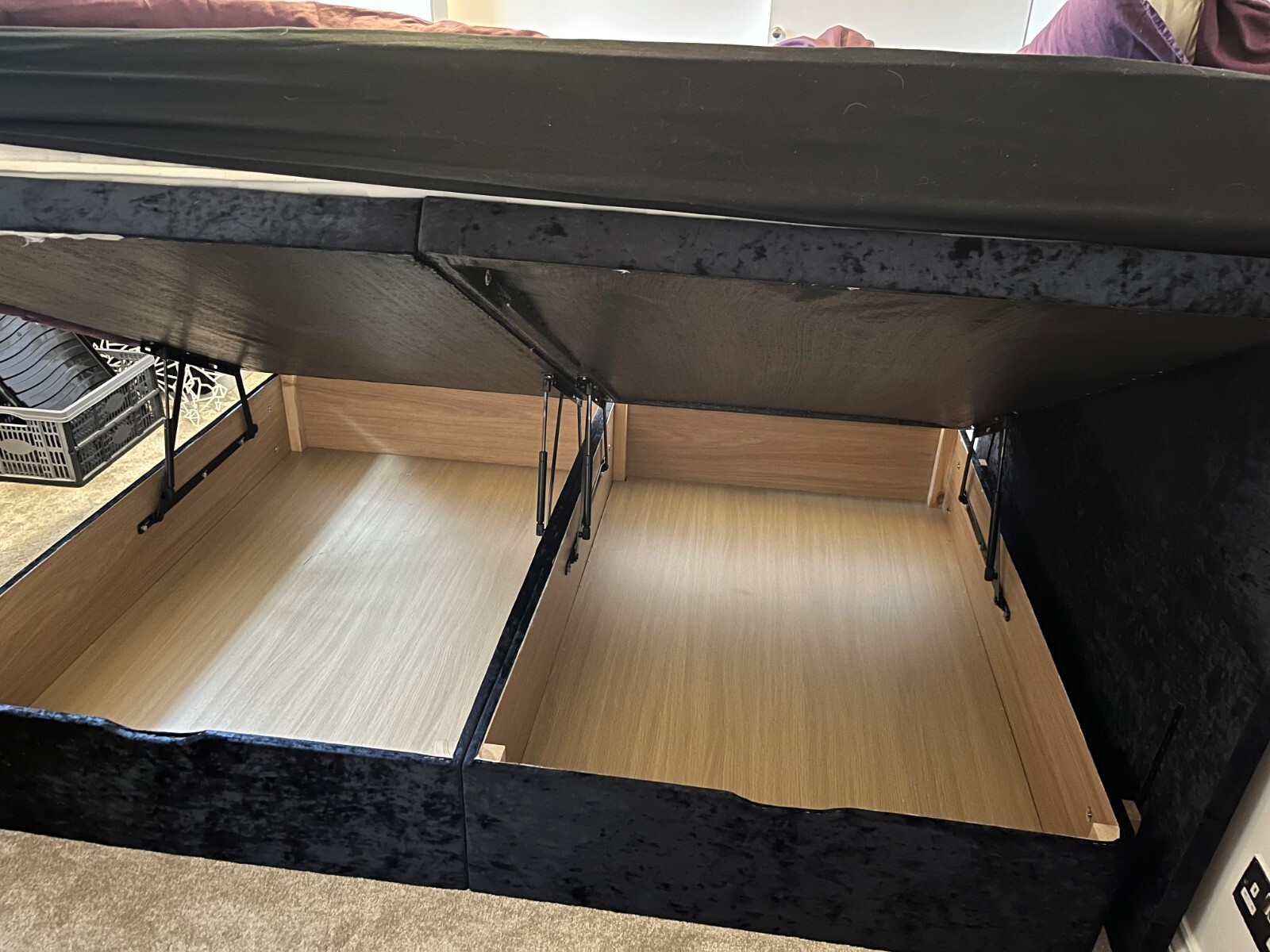 king size bed ottoman storage eBay