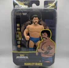 Collect Major Big Rubber Guys Series 9 Harley Race MOC NWA Championship