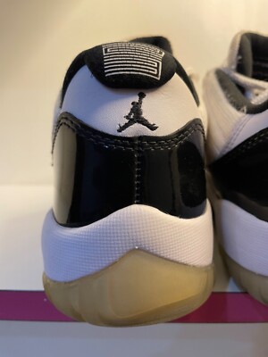 シューズ(男性用) AIR JORDAN11 RETRO LOW CONCORD 528895153 Size 8.5US - Nike Air Jordan 11 Retro Low Concord Shoes White