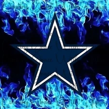 20oz Skinny Tumbler Sublimation Transfer Cowboys Football Ready To Press