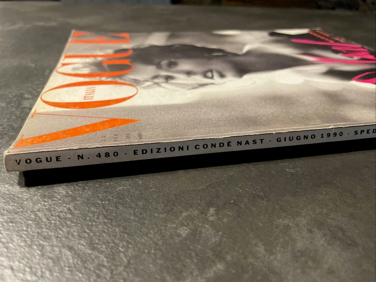 VOGUE ITALIA 1990 Linda Evangelista, Madonna, David Bowie, Cindy