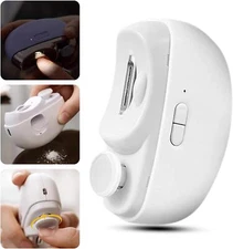 Safety Electric Nail Clipper Automatic Thick Nails Trimmer Professional Tool US