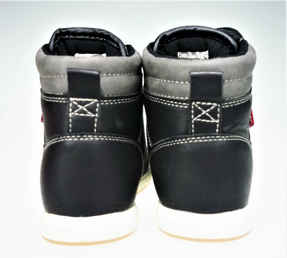 Zapatillas altas 3M Levi’s Daryl Cactus negras imitación espuma para niños Foto 4 de 4