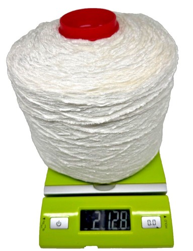 Laine Shetland Rustique - 200g - Fil Brut Blanc écru - Qualité Agneau