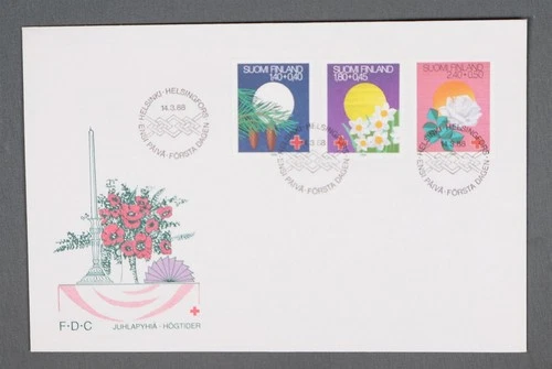 MayfairStamps Finland FDC 1988 Red Cross Combo First Day Cover aaw_57289