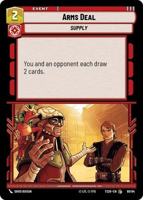 3 x Arms Deal - Twin Suns - NM-Mint - Star Wars Unlimited