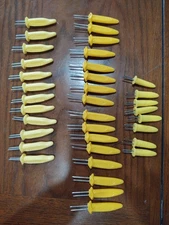 36 Corn On The Cob Holders Vintage Skewers