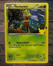 Pokemon  I Geckarbor 3/25 McDonald's Celebrations Holo I Deutsch Treecko