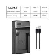 Battery charger For NP-40 FujiFilm F650 F610 F480 F810 F402 SLB-0737 D-Li8 F402