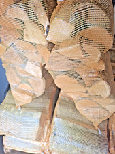 10X Alder Firewood Kiln Dried logs 40 L net bags ( 25 cm, Ready To Burn)