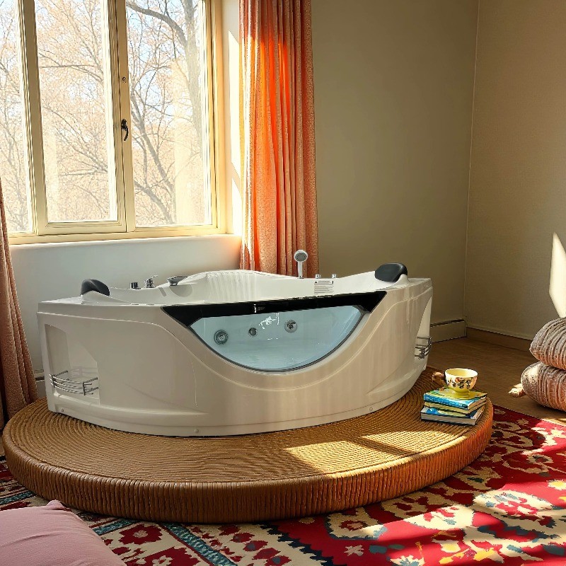 Bathtub Massage Spa Tub 2 Person Luxury Jetted Whirlpool Tub Bath Tub