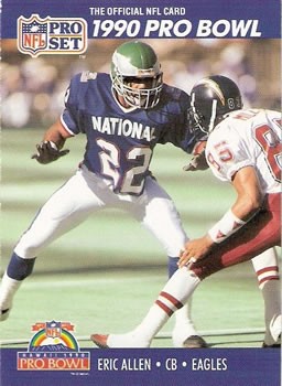 1990 Pro Set #379 Eric Allen
