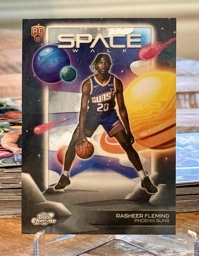 2025 Topps Cosmic Chrome Rasheer Fleming Base (RAW)