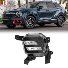 For Kia Sportage 2023-2024 Front Bumper Led Fog Light Drl Driving Light Left For Kia Sportage 2023-2024 Front Bumper Led Fog Light Drl Driving Light Left