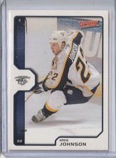2002-03 Upper Deck Victory #121 Greg Johnson Nashville Predators