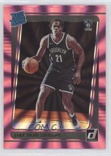 2021-22 Panini Donruss Rated Rookie Holo Pink Laser Day'Ron Sharpe #215 9hx