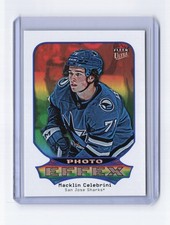 2024-25 Fleer Ultra - Photo Effex #PE 11 Macklin Celebrini **Read Desc