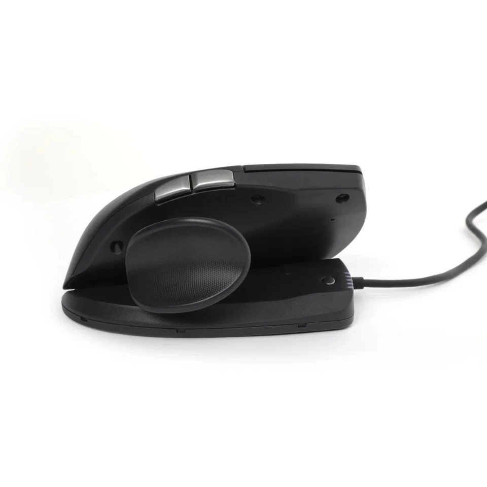 Contour Unimouse-L Left Handed Vertical Ergonomic Wired USB Mouse 6-Button Black - Image 3 of 4