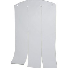 Clear Vinyl Dog Door Replacement - Protects Against Elements, 8.7 x 13.8 Inches