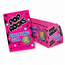 3-Pack Pop Rocks Bubble Gum Candy Boxes, 24 Count Each, 0.9bs, 72 Count Total