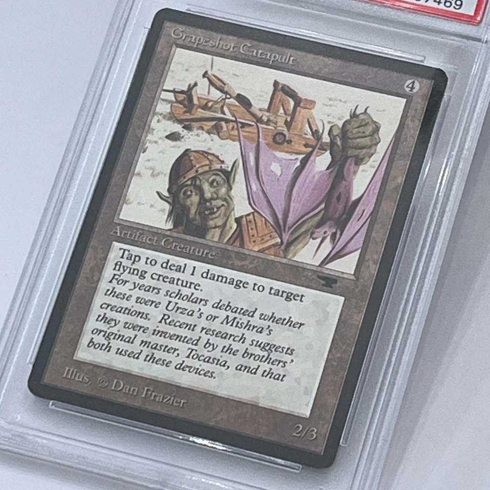 1994 Magic the Gathering Antiquities Grapefruit Catpult Gem Mint PSA 10 MTG Card - Image 3 of 4