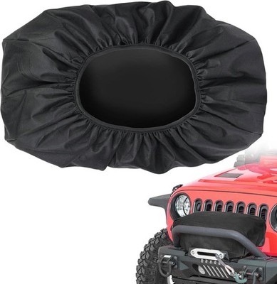 Badlands Winch Cover Heavy Duty 600D Oxford Waterproof Winch Cover 12000Lb Water