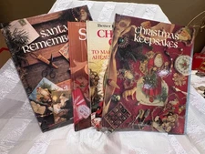 Christmas Cross Stitch Books set of 4