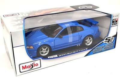 1:18 MAISTO 2000 FORD MUSTANG SVT COBRA R BLUE | eBay