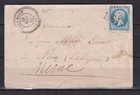NAPOLEON LOT NO. 22 ON LETTER / PEARL STAMP