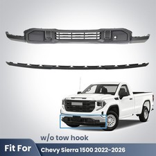Front Lower Bumper Fascia Valance For 2022 2023 2024 2025 2026 GMC Sierra 1500