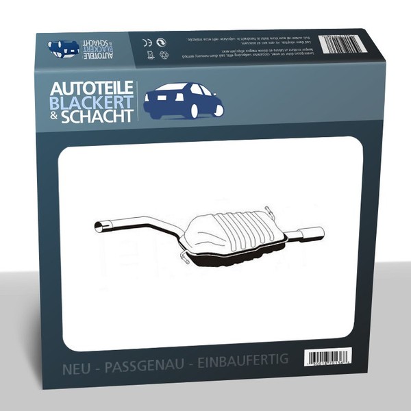 Auspuff Endtopf für Audi A4 B6 + Avant-image