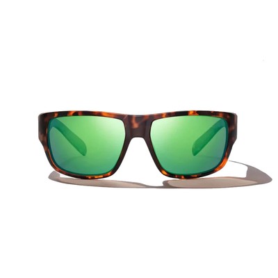 BAJIO Piedra Black Matte | Blue Mirror Glass Sunglasses
