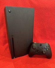 Microsoft Xbox Series X 1TB Disc Black Console Bundle +Wireless Controller +Game