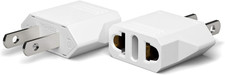 European to US Plug Adapter, EU to US Adapters, Europe to USA Plug Adaptor, 220