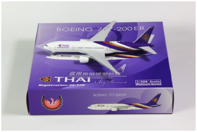1:400 Phoenix THAI BOEING 777-200ER Passenger Airplane Diecast