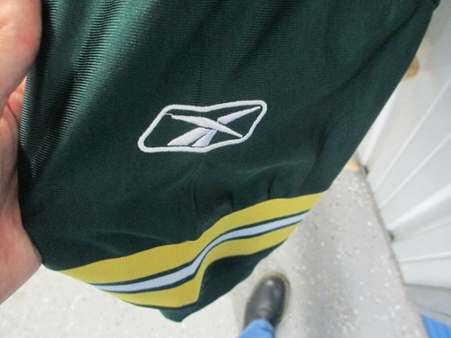 VINTAGE REEBOK AUTHENTIC GREEN BAY PACKERS GREG JENNINGS #85 SZ 50 JERSEY PREOWN - Picture 6 of 12